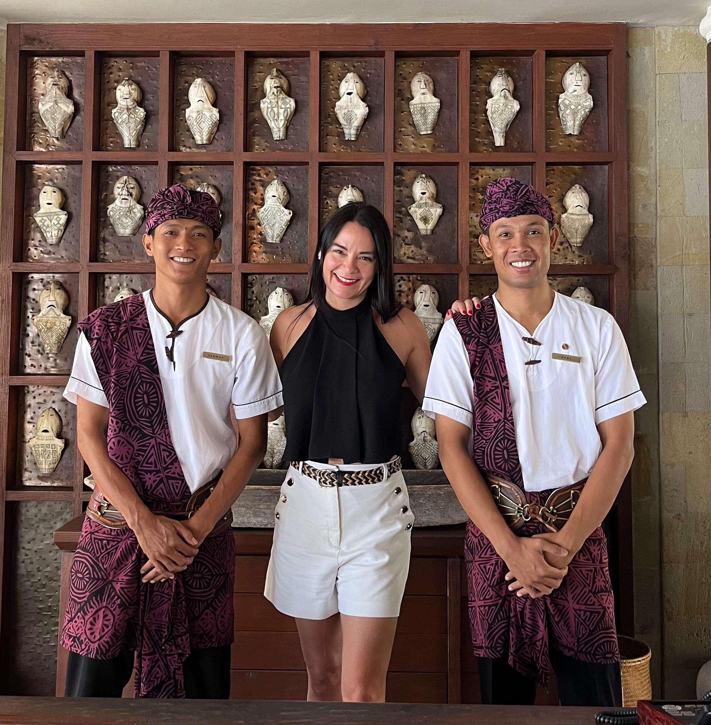 Renae on her Luxury Training Session in Asia